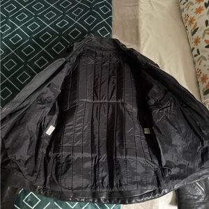 Men's Sleek Black Leather Jacket
